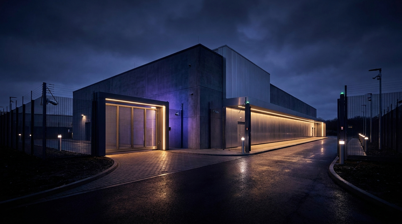 Data centre facility exterior