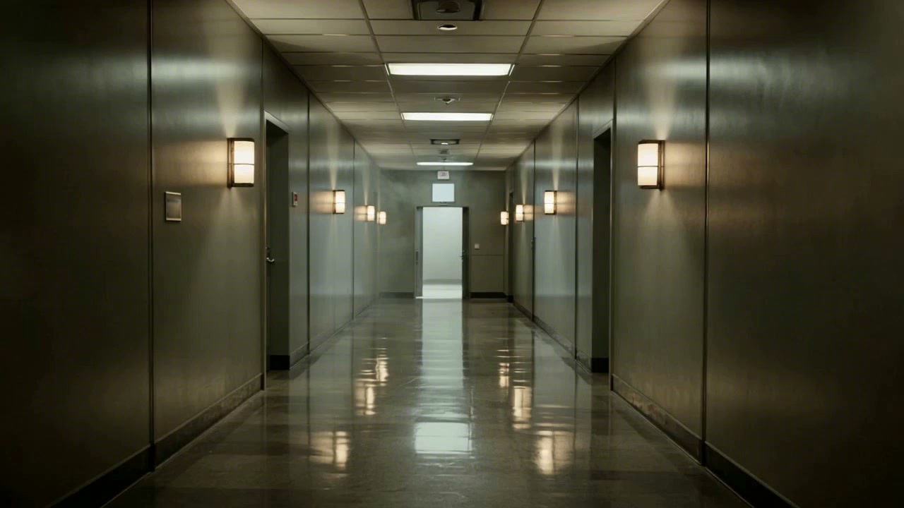 Healthcare facility corridor