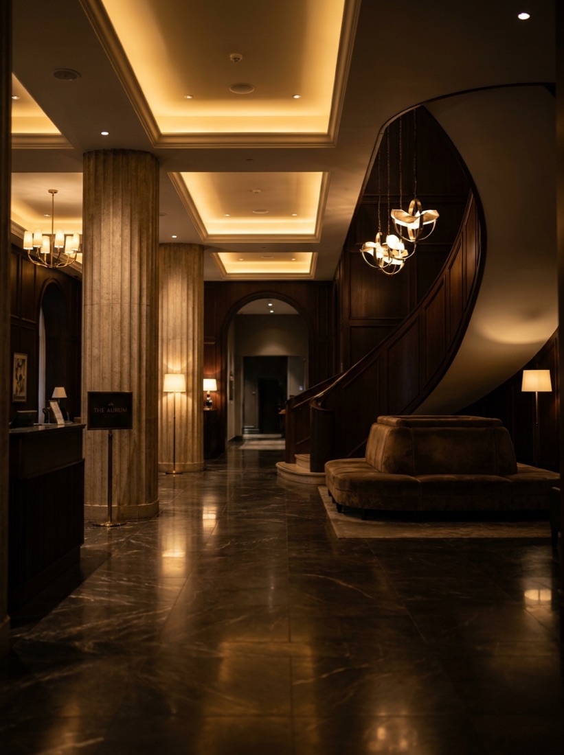 Hotel lobby
