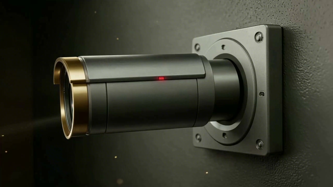 CCTV camera close-up